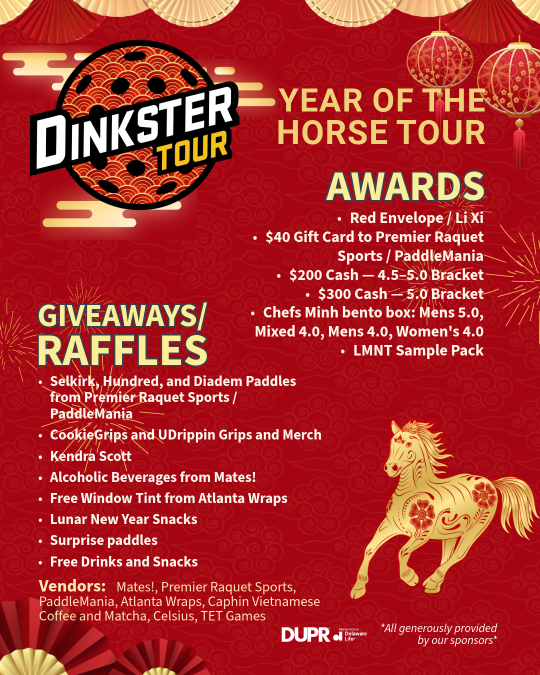 Year of the Horse Tour (Lunar New Year)